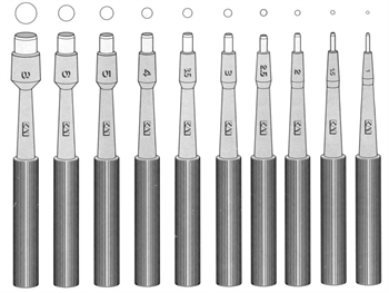 CURETTE BIOPSIA-PUNCH KAI diametro 2,5 mm