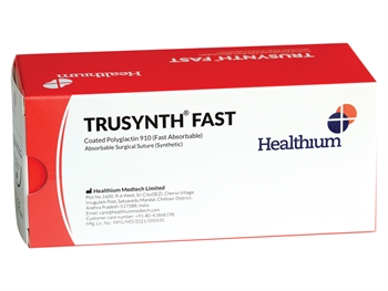 SUTURA ASS. TRUSYNTH FAST calibro 5/0, curva 3/8, ago 16 mm - 70 cm - incolore