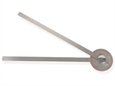 GONIOMETRO 360° 14" - acciaio inox