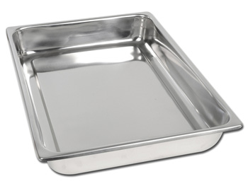 VASSOIO ACCIAIO INOX 440x320x64 mm