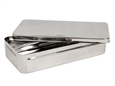 SCATOLA ACCIAIO INOX 30x15x6 cm