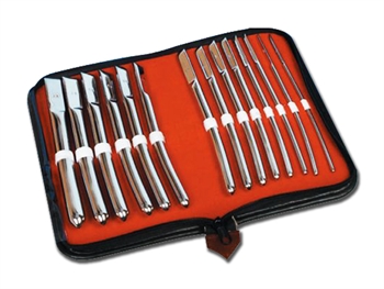 SET DILATATORI DI HEGAR - 14 pezzi