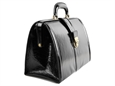 BORSA "VALIGETTA CUOIO FIORE" - nera