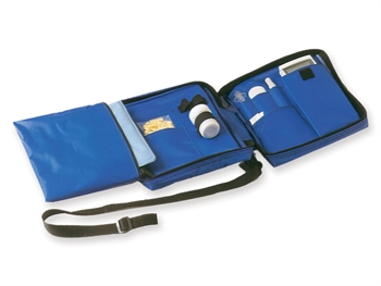 DIABETIC BAG vuoto - nylon blu