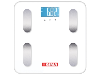 BILANCIA BODY FAT EQUILIBRA - bianca