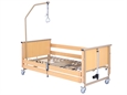LETTO ELETTRICO A 3 MOTORI, ALTEZZA REGOLABILE 84-125 cm - 3 articolazioni - 4 sezioni