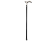 BASTONE IN LEGNO "LEONARDO" - metallo - manico a T