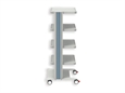 CARRELLO EASY - 4 ripiani 40x36 cm + base