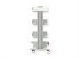 CARRELLO SMART - 3 ripiani 40x36 cm + base
