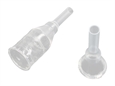 CATETERE ESTERNO UOMO con vassoio - silicone - diam. 24 mm