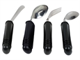 KIT POSATE MODELLABILE (forchetta, coltello, cucchiaio piccolo e grande)