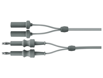 CAVO BIPOLARE IN SILICONE 3 m con connettore tipo Ethicon per 30310