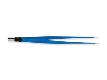 PINZA BIPOLARE RETTA 18 cm - punte 1 mm