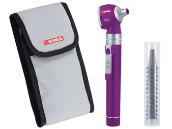 OTOSCOPIO F.O. SIGMA -2,5V - xenon/alogeno - in borsetta morbida - viola