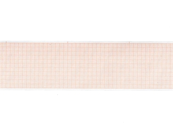 Carta termica ECG 60x30 mmxm - rotolo griglia arancio