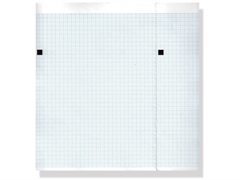 Carta termica ECG 210x150 mmxm - pacco griglia blu