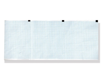 Carta termica ECG 120x100 mm x 300 - pacco griglia blu
