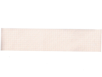 Carta termica ECG 58x25 mmxm - rotolo griglia arancio