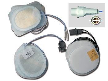 PLACCHE COMPATIBILI per defib. Agilent-H.P., Laerdal vedere anche 55022
