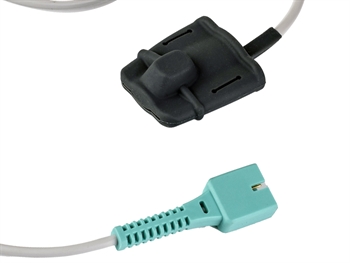 SENSORE SpO2 GOMMA (tipo D 0,9 m) per K12, K15 (necessita 35318) e Oxy 110 - adulti - optional
