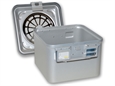 CONTAINER CON FILTRO piccolo h200 mm - grigio