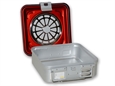 CONTAINER CON FILTRO piccolo h100 mm - rosso