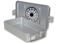 CONTAINER CON FILTRO medio h100 mm - grigio