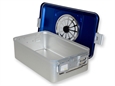 CONTAINER CON FILTRO medio h150 mm - blu forato