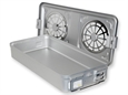 CONTAINER CON FILTRO grande h100 mm - grigio