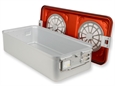 CONTAINER CON FILTRO grande h150 mm - rosso