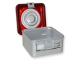CONTAINER CON VALVOLA piccolo h150 mm - rosso