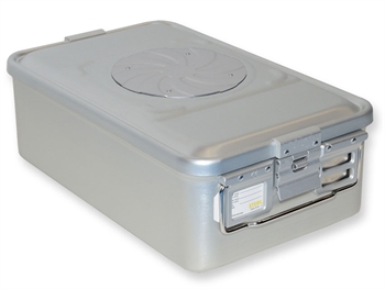 CONTAINER CON VALVOLA medio h150 mm - grigio
