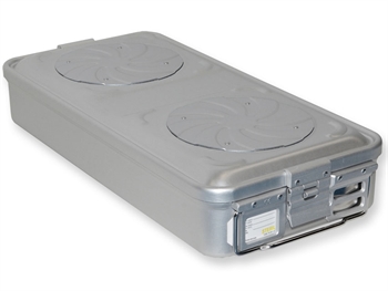 CONTAINER CON VALVOLA grande h100 mm - grigio