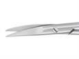 FORBICI IRIDECTOMIA E LEGATURE AESCULAP - curve - punte acute - 11 cm - BC111R