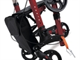 DEAMBULATORE COMPACT - pieghevole - rosso