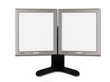 NEGATIVOSCOPIO ULTRAPIATTO DA TAVOLO LED - 42x72 cm doppio