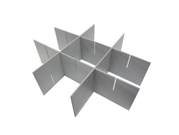 SISTEMA ORGANIZZATIVO A PETTINE h 140 mm