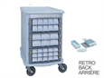 CARRELLO DOUBLE FACE FARMACIA - 62 cassetti