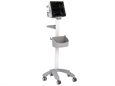CARRELLO PER MONITOR PAZIENTE - richiede piastra adattatrice