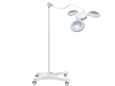 LAMPADA LED QUATTROLUCI su carrello + batteria
