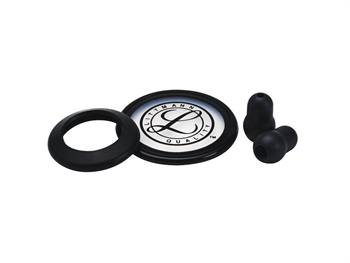 KIT LITTMANN 40005: membrana+anello+anello campana+olive per Classic II-nero