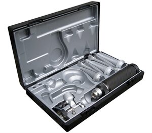 SET OTOSCOPIO VETERINARIO RIESTER HL 2,5V manico AA - 3853